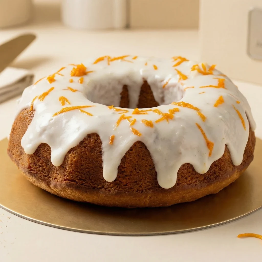Classic Glazed <br> <span class="pink-text">Bundt Cake</span>