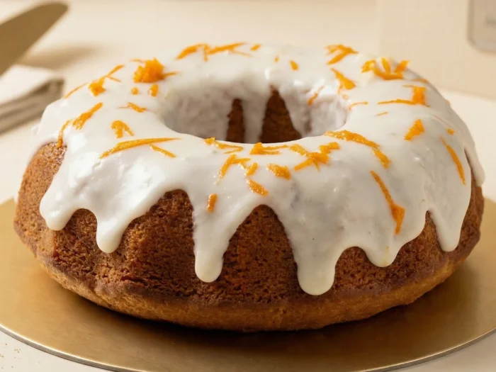 Classic Glazed <br> <span class="pink-text">Bundt Cake</span>