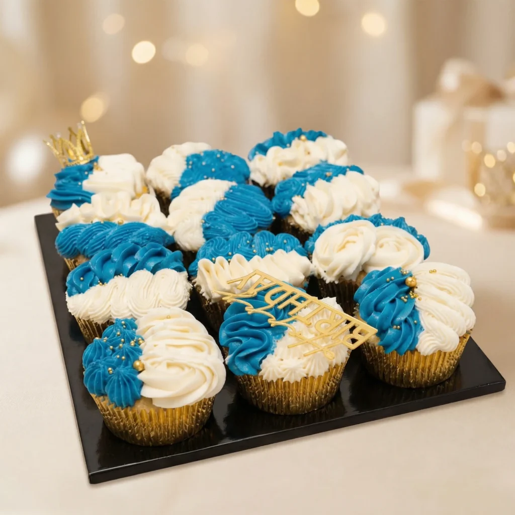 Custom cupcake bouquet in Bahamas for birthdays and special celebrations
