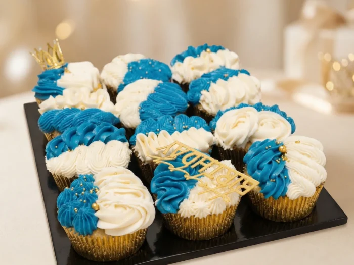 Custom cupcake bouquet in Bahamas for birthdays and special celebrations